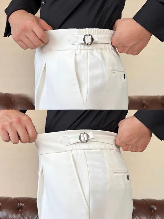 Classic Italy Sidetab Elastic Trousers